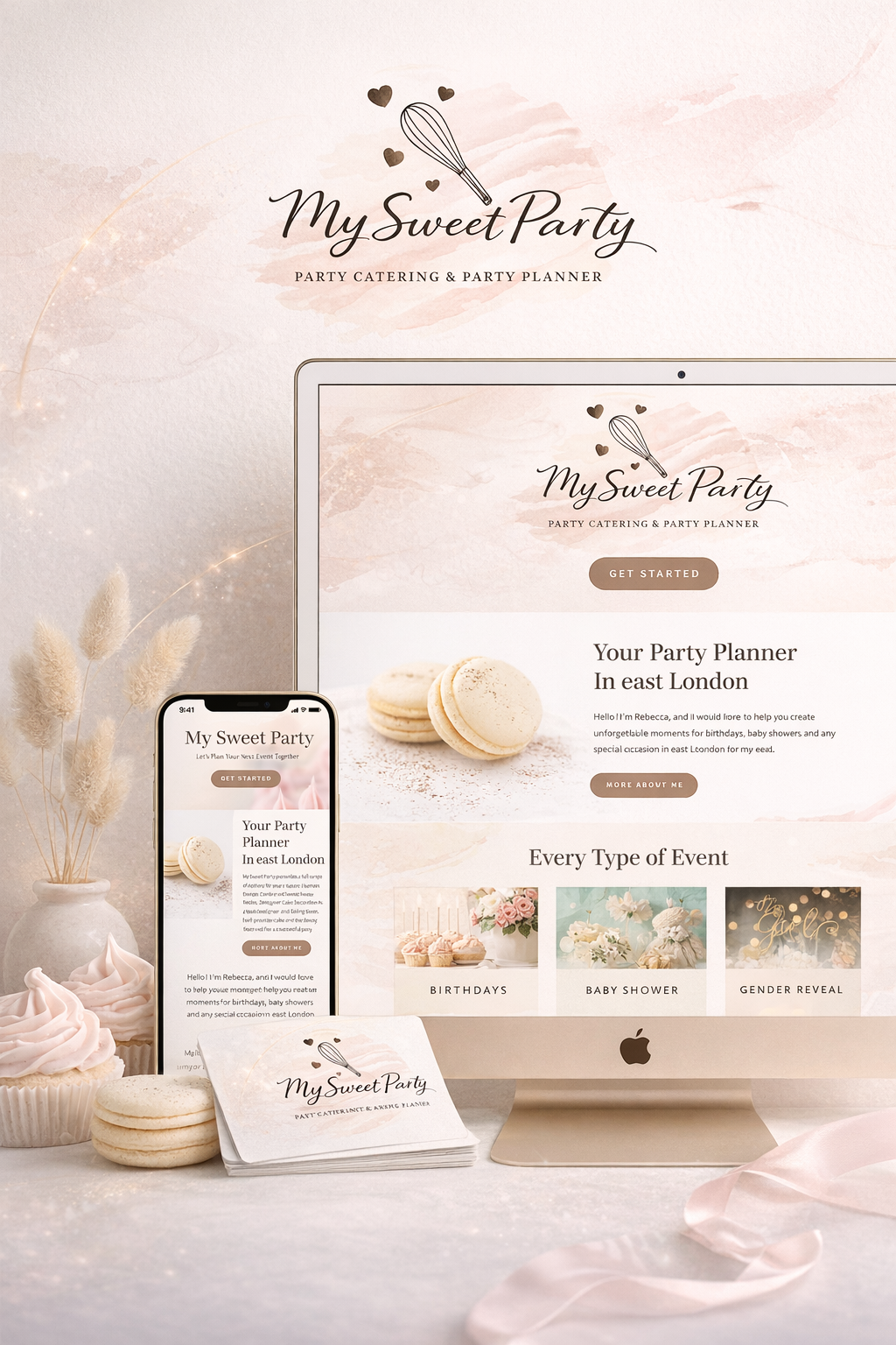 She designs my sweet Party